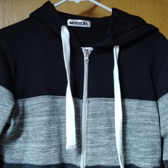 Doublju color block zip up nwot - Picture 5 of 8